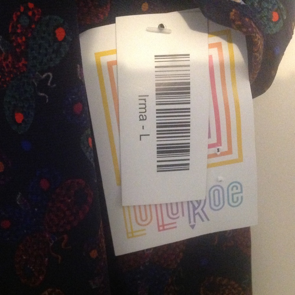 Lularoe Irma  Size L new with tags - Picture 4 of 6